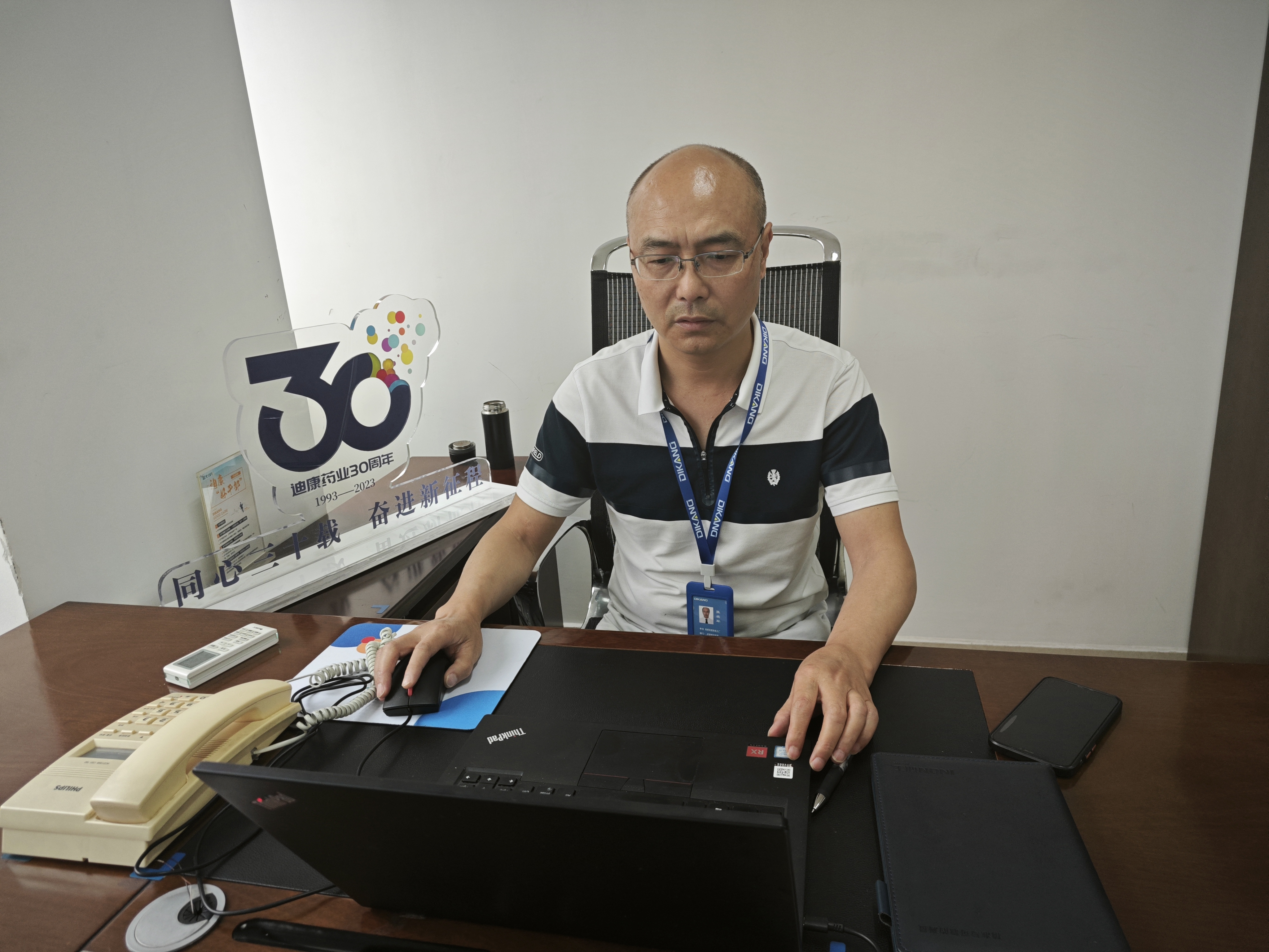 【中国尊龙凯时药业30周年人物专访】同心30载 同行中国尊龙凯时人——（九）张爱军：严把质量关 守护中国尊龙凯时“良心制造”